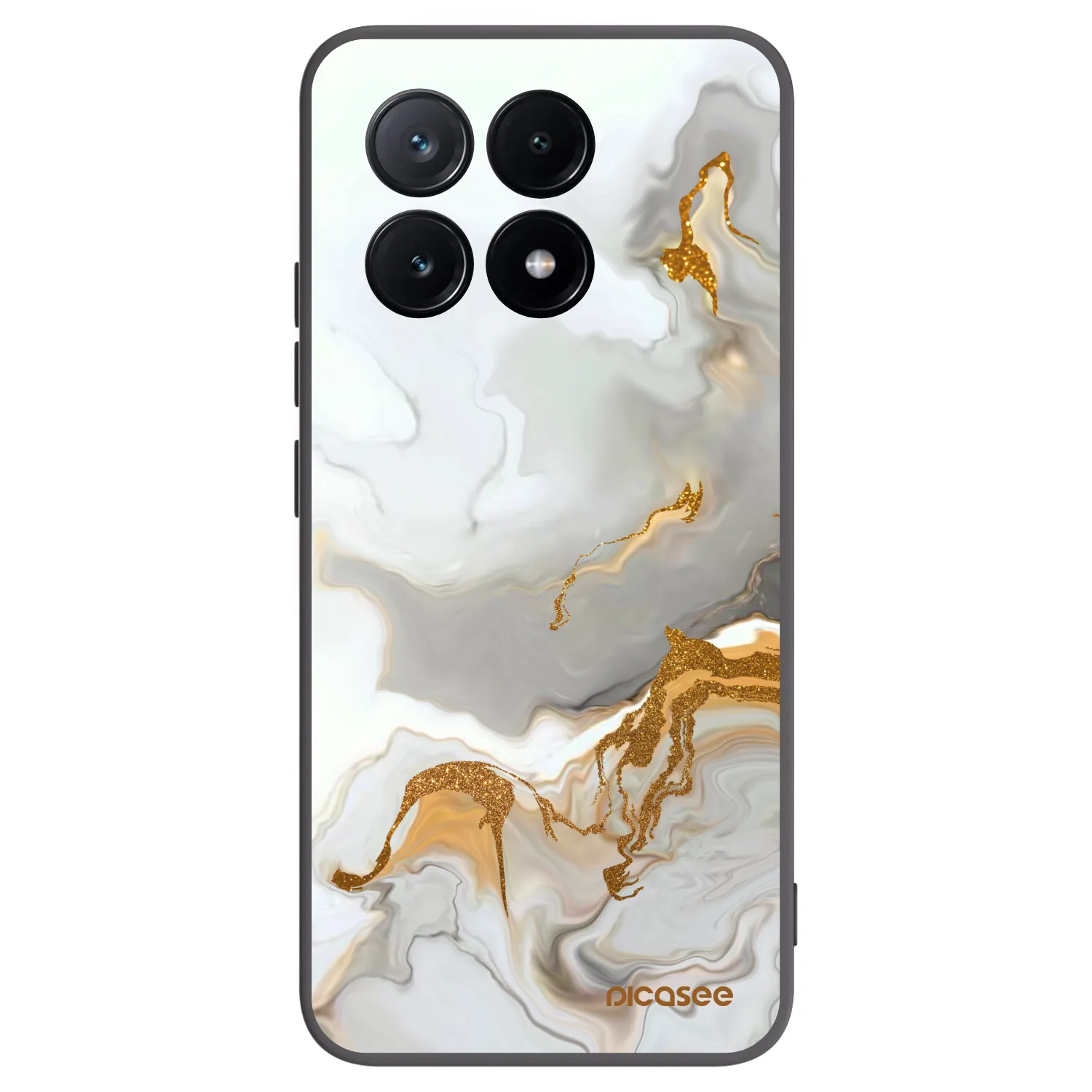 Picasee Xiaomi Poco X6 Pro Hülle - Schwarzes Silikon - Her
