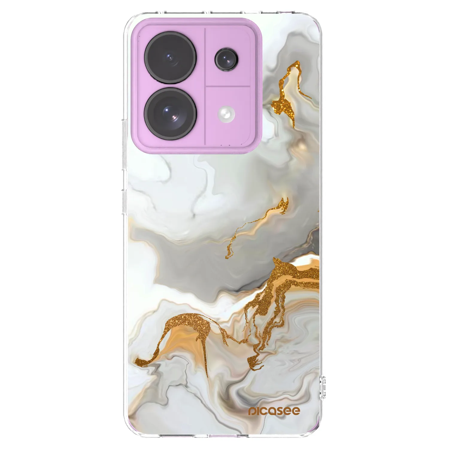 Picasee Xiaomi Redmi Note 13 Pro 5G Hülle - Transparentes Silikon - Her