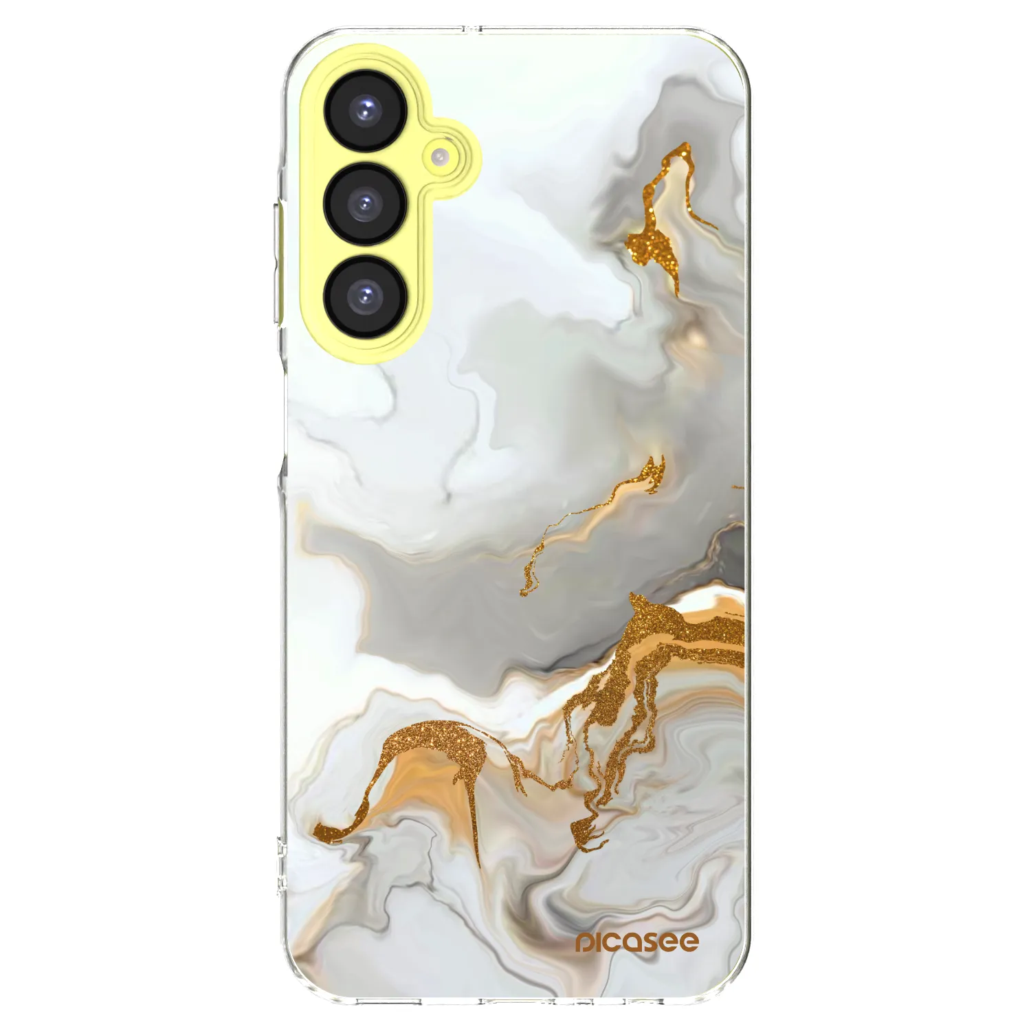 Picasee Samsung Galaxy A25 A256B 5G Hülle - Transparentes Silikon - Her