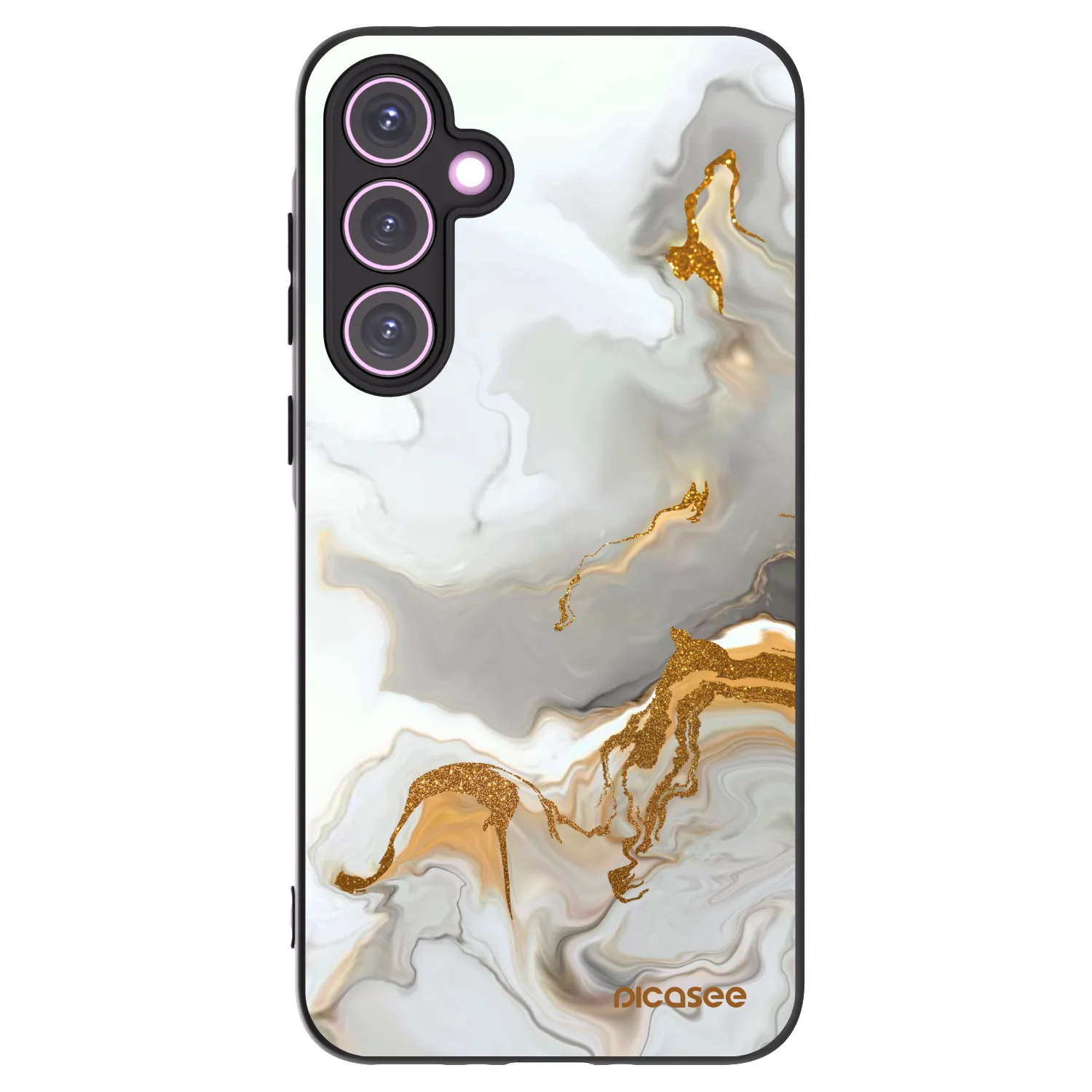 Picasee Samsung Galaxy A35 5G A356B Hülle - Schwarzes Silikon - Her