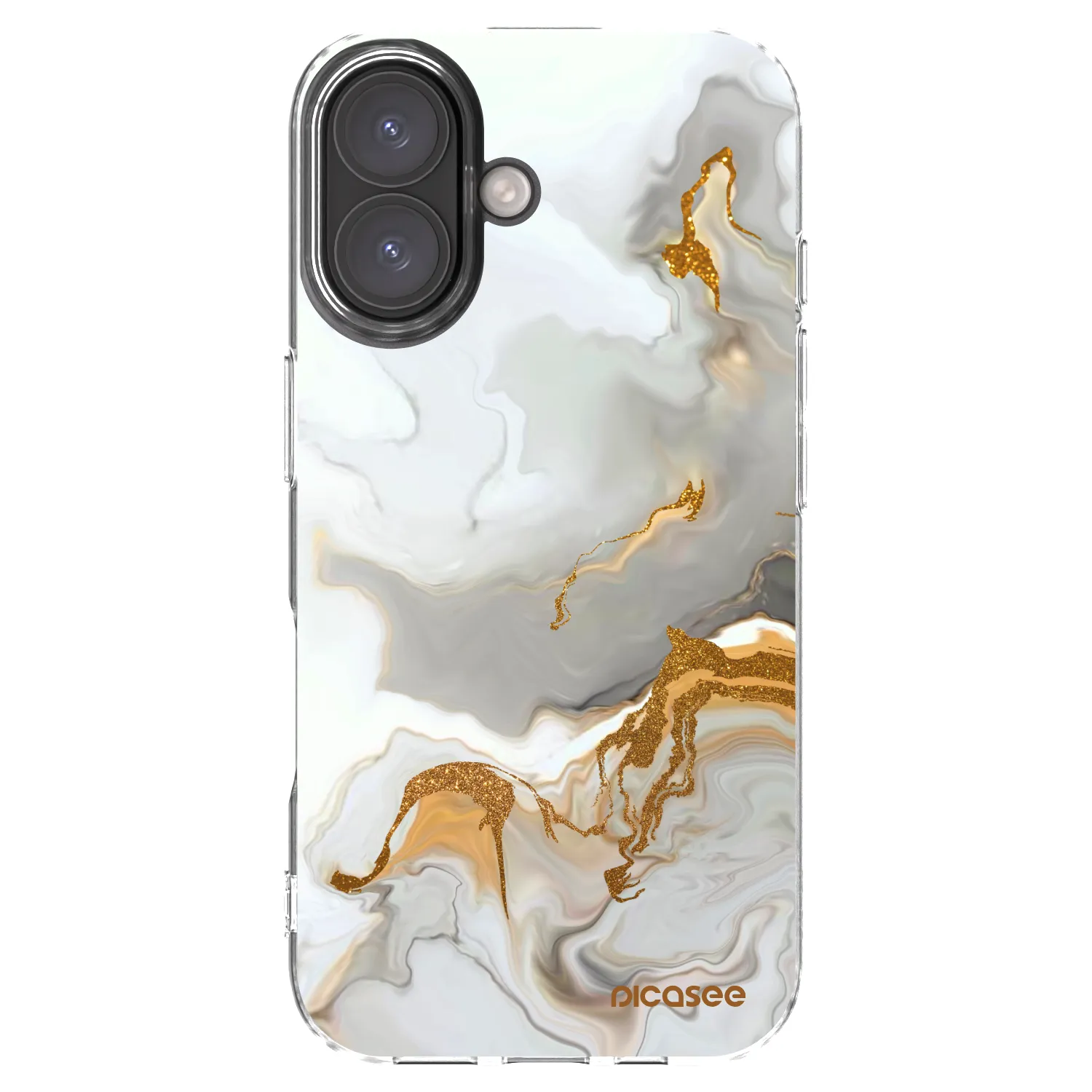 Picasee Apple iPhone 16 Hülle - Transparentes Silikon - Her