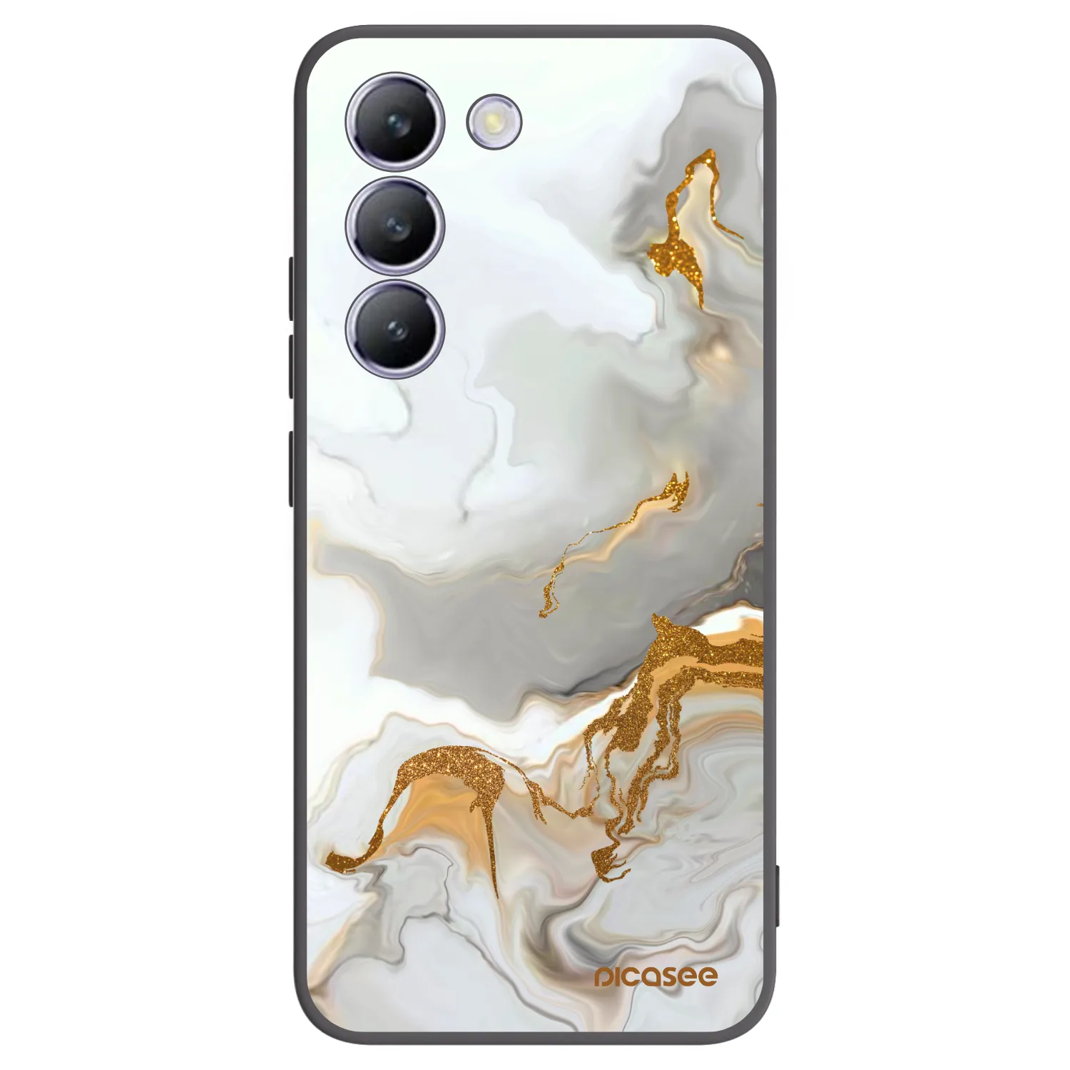 Picasee Vivo V40 SE 5G Hülle - Schwarzes Silikon - Her