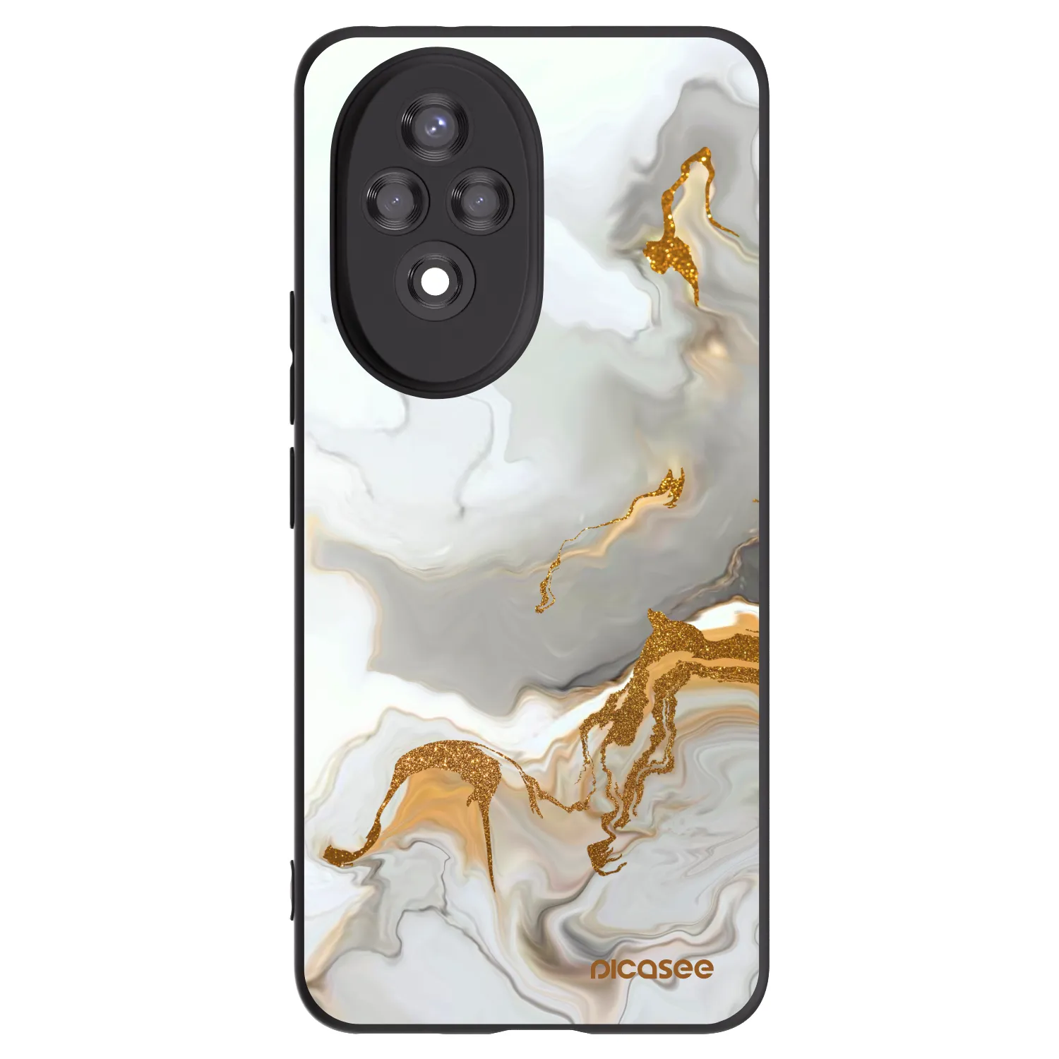 Picasee Honor 200 Pro 5G Hülle - Schwarzes Silikon - Her