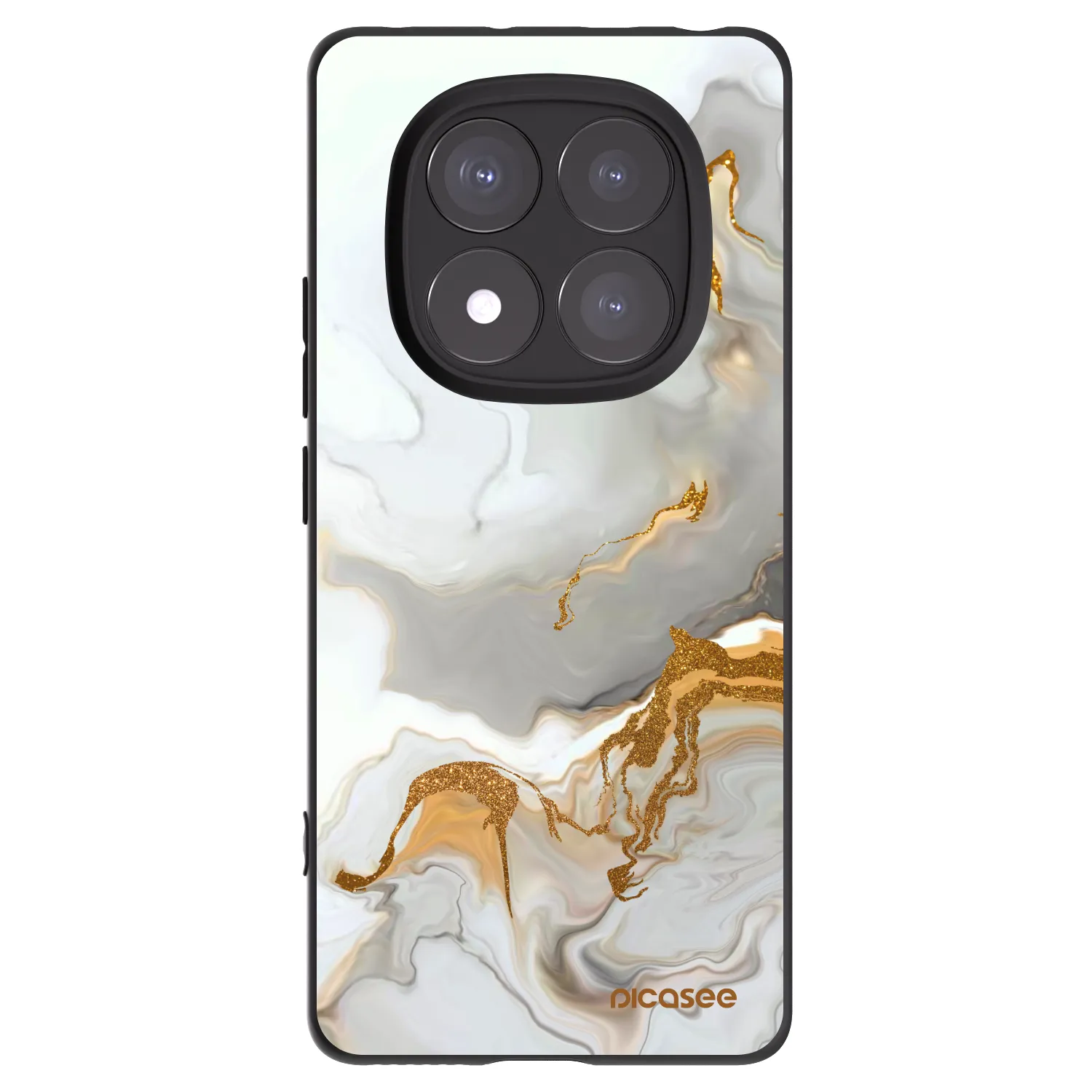 Picasee Xiaomi Redmi Note 14 Pro+ 5G Hülle - Schwarzes Silikon - Her