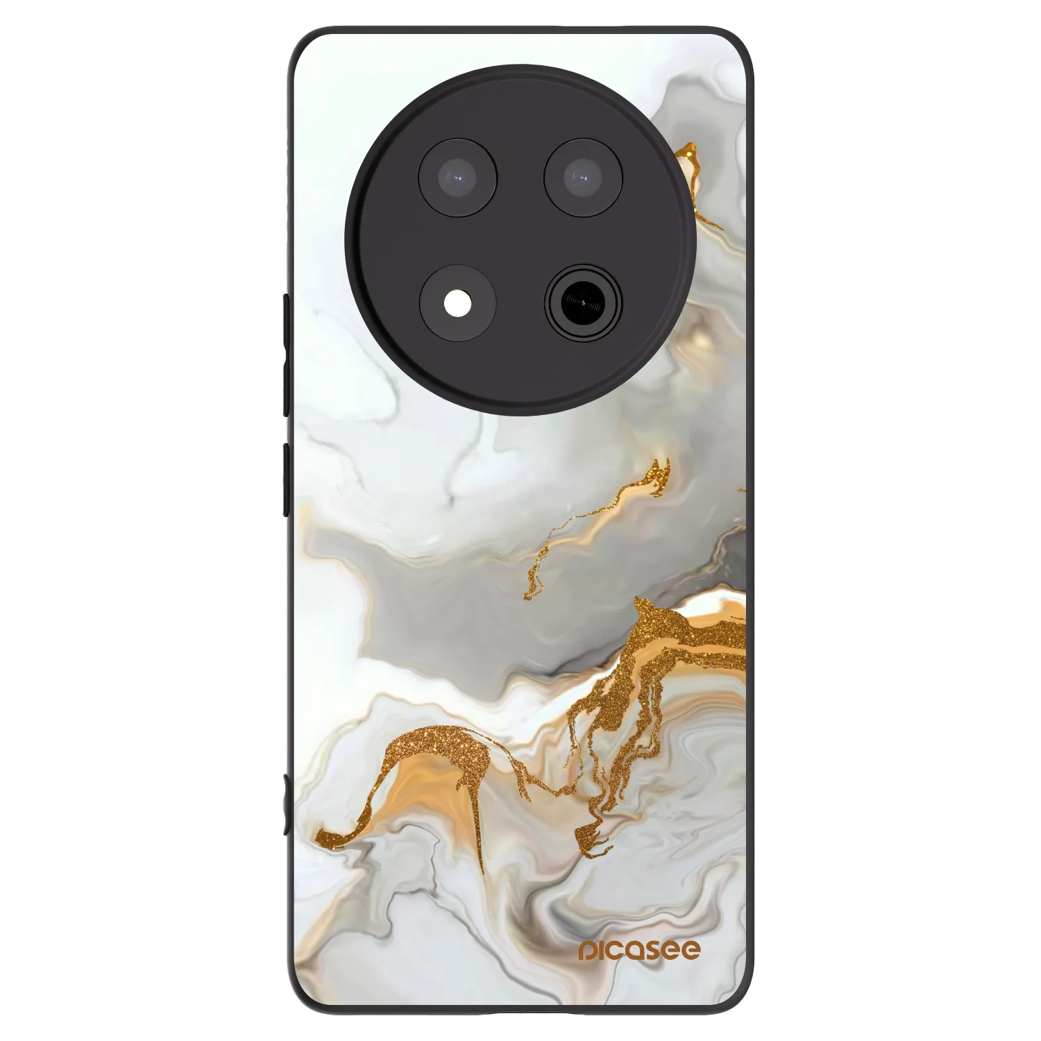 Picasee Honor Magic7 Lite 5G Hülle - Schwarzes Silikon - Her