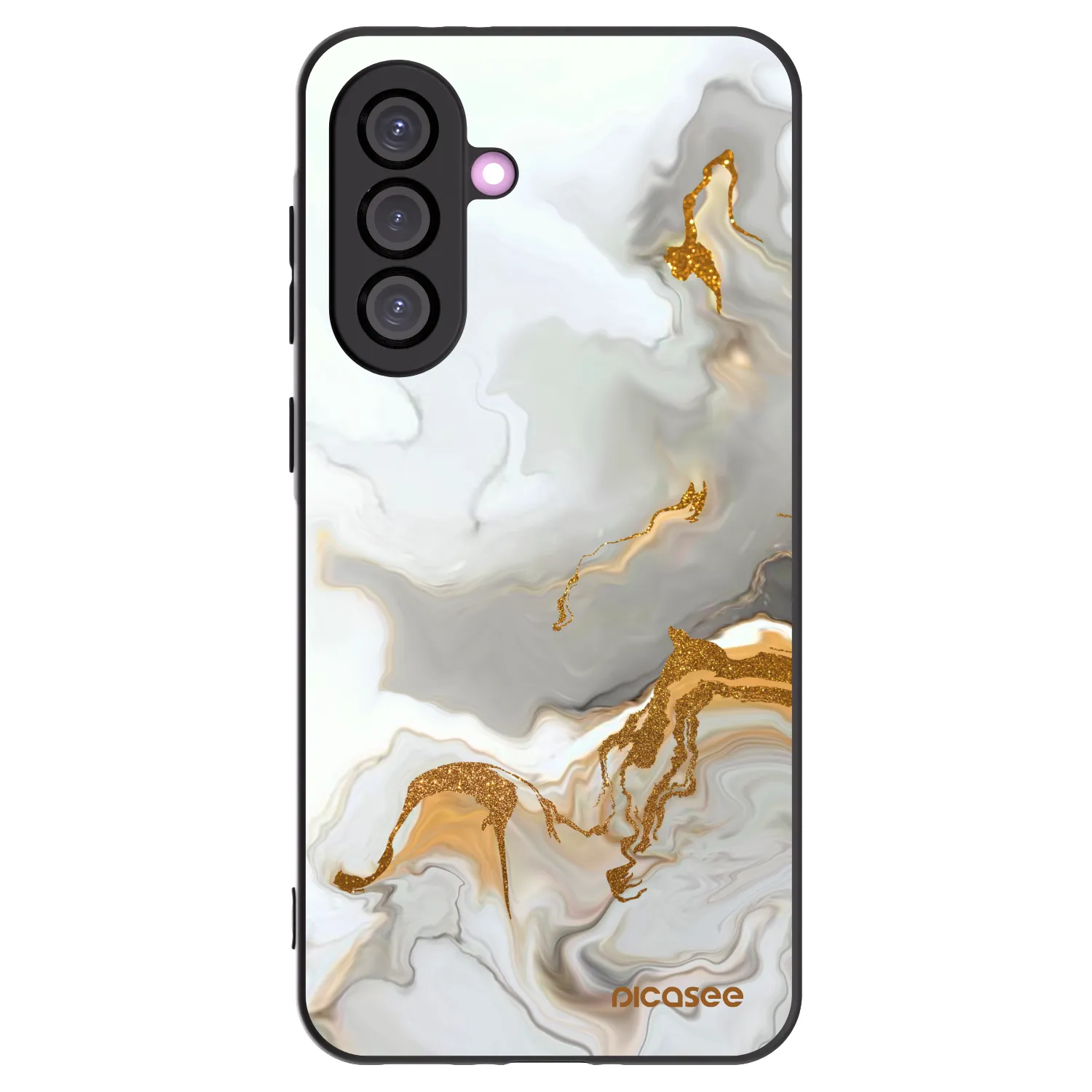 Picasee Samsung Galaxy A36 5G Hülle - Schwarzes Silikon - Her