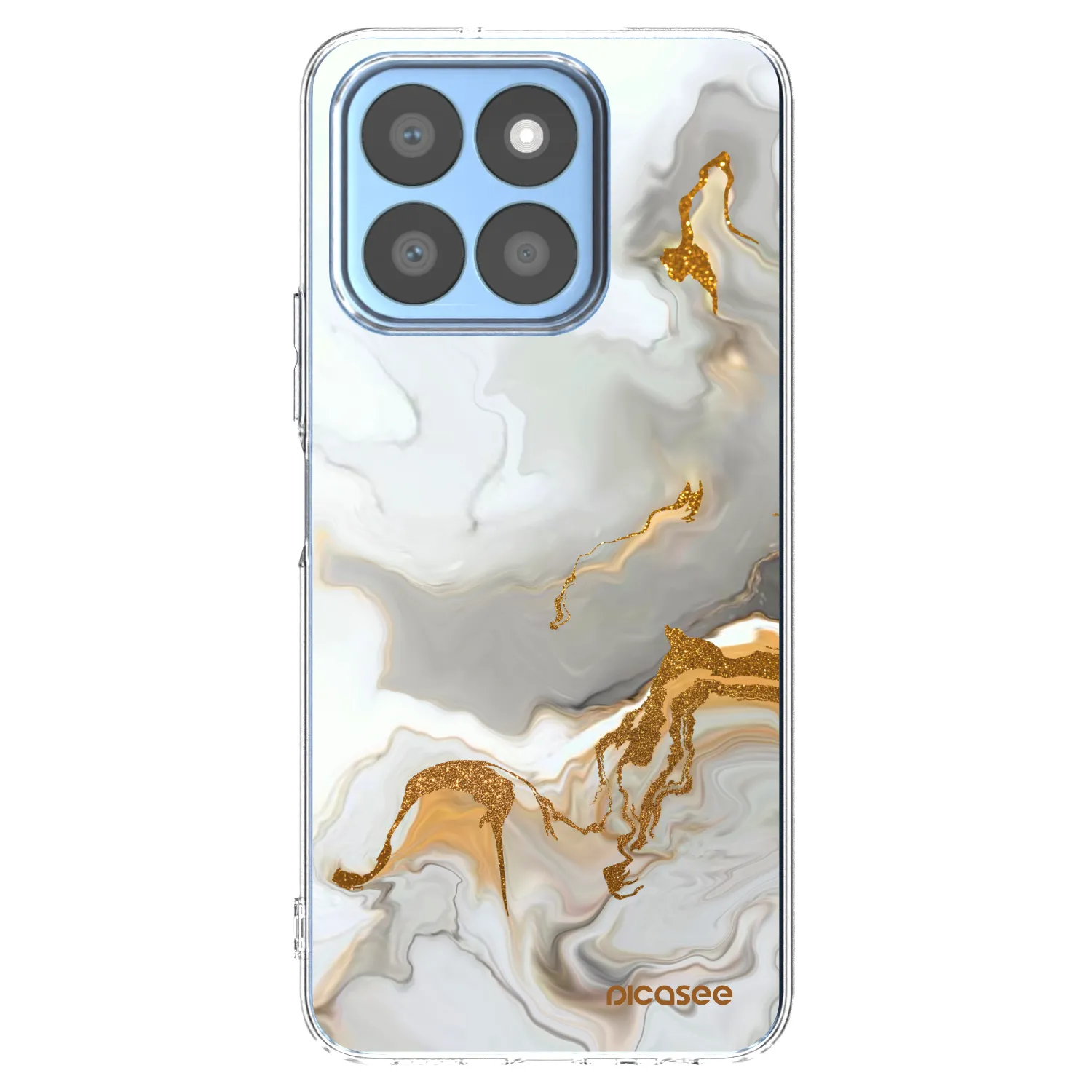 Picasee Honor X8c Hülle - Transparentes Silikon - Her