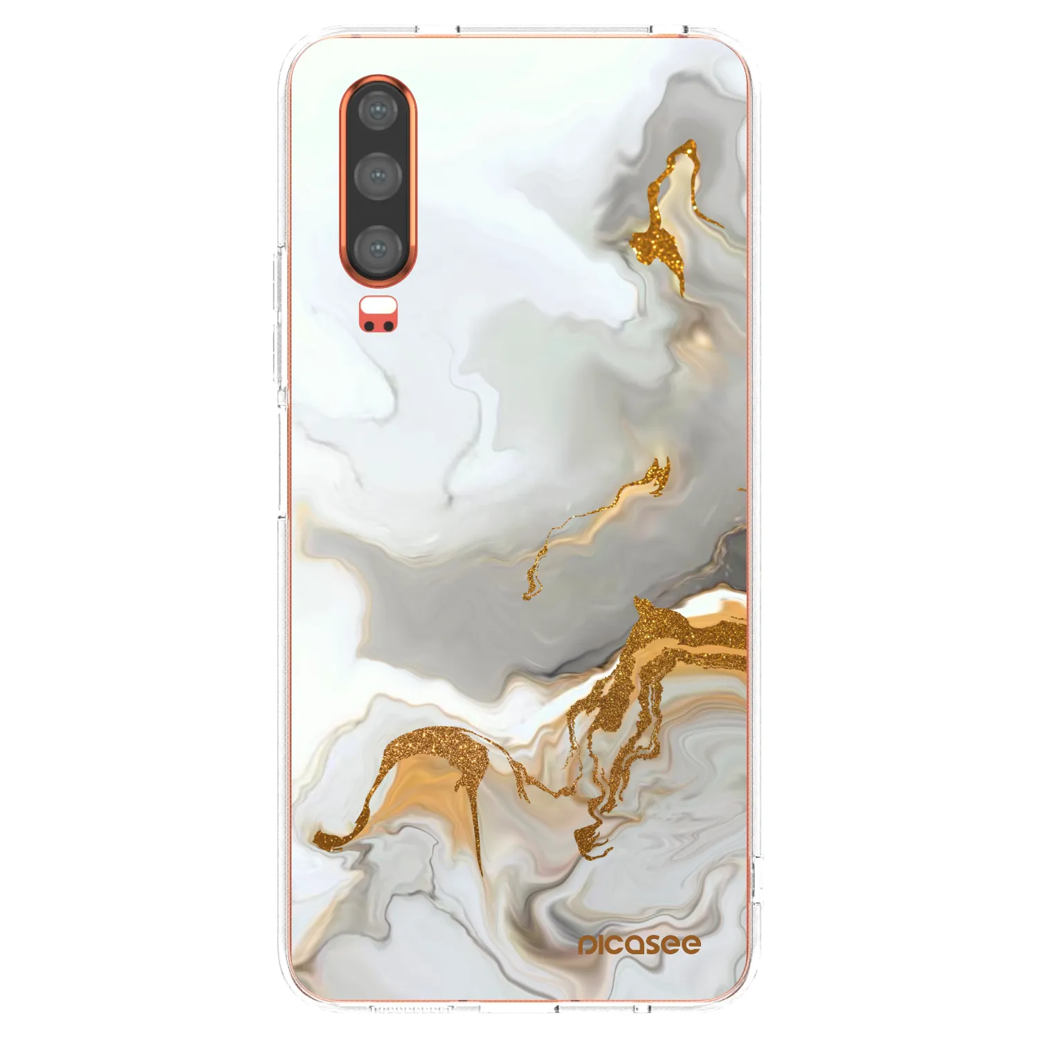Picasee Huawei P30 Hülle - Transparentes Silikon - Her