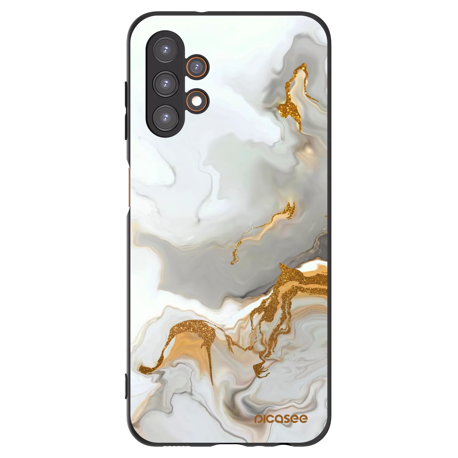 Picasee Samsung Galaxy A13 5G Hülle - Schwarzes Silikon - Her