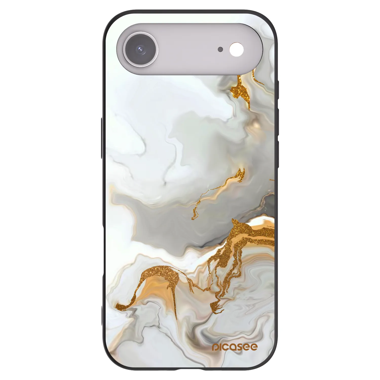 Picasee Apple iPhone Air Hülle - Schwarzes Silikon - Her