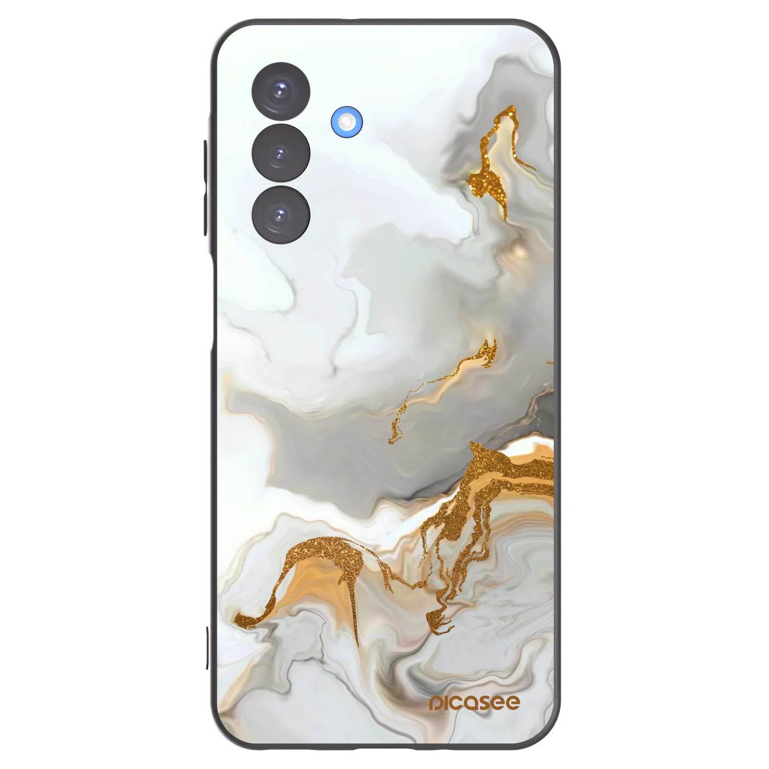 Picasee Samsung Galaxy A17 5G Hülle - Schwarzes Silikon - Her
