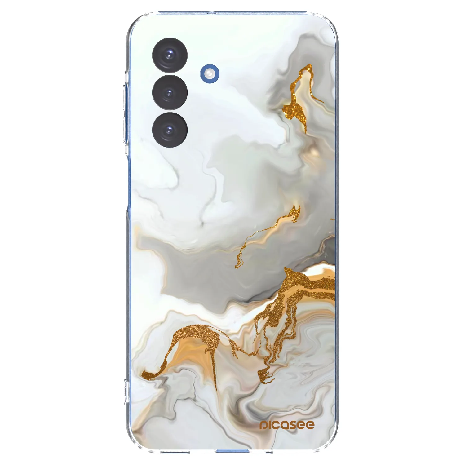 Picasee Samsung Galaxy A17 5G Hülle - Transparentes Silikon - Her