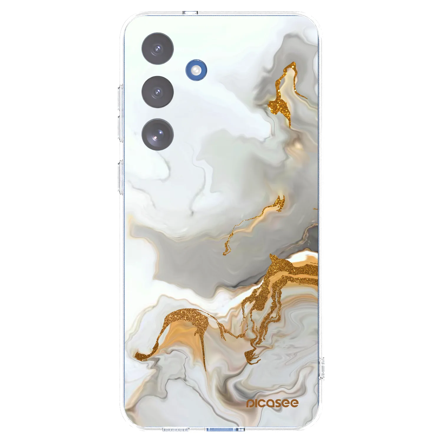 Picasee Samsung Galaxy S25 FE 5G Hülle - Transparentes Silikon - Her