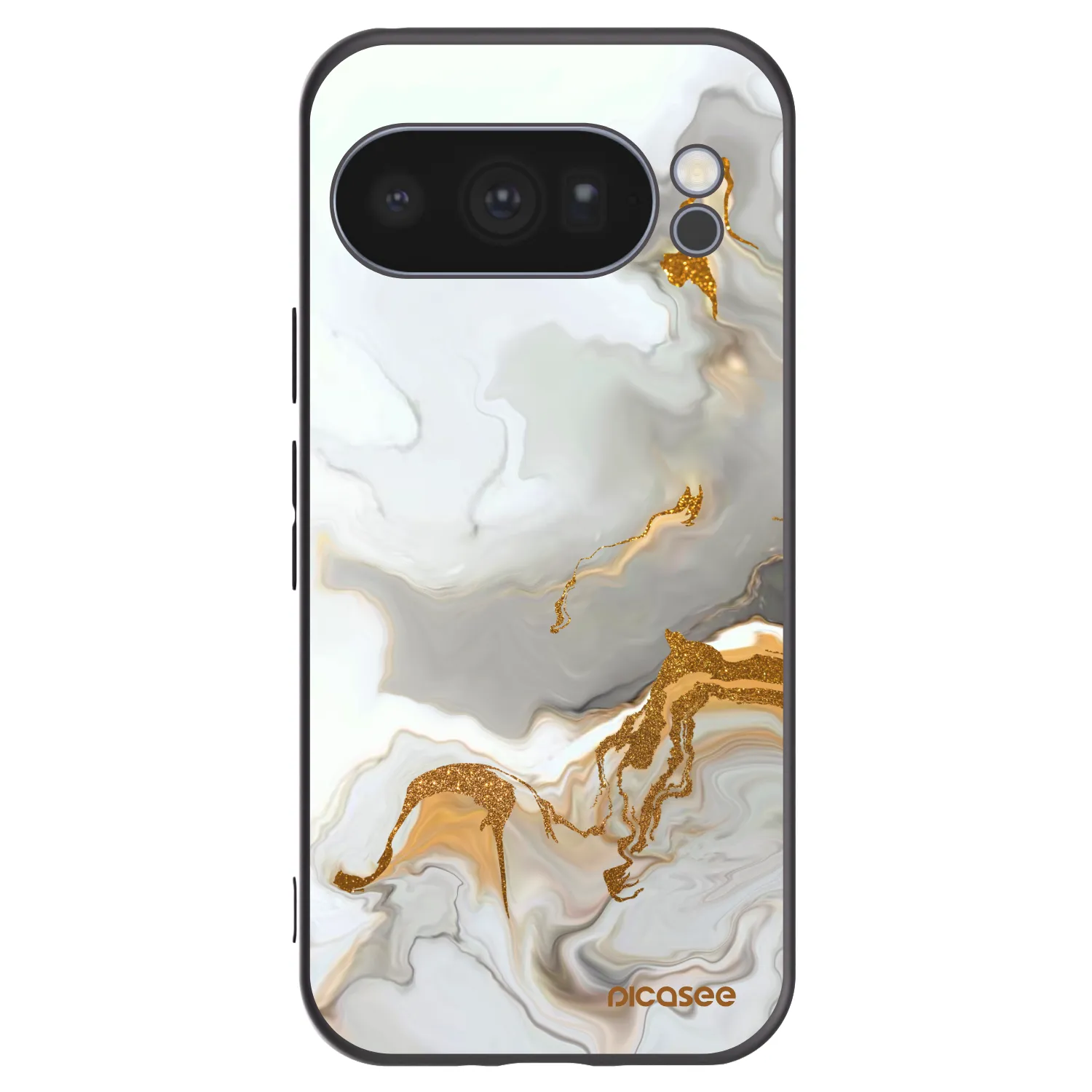 Picasee Google Pixel 10 Pro Hülle - Schwarzes Silikon - Her