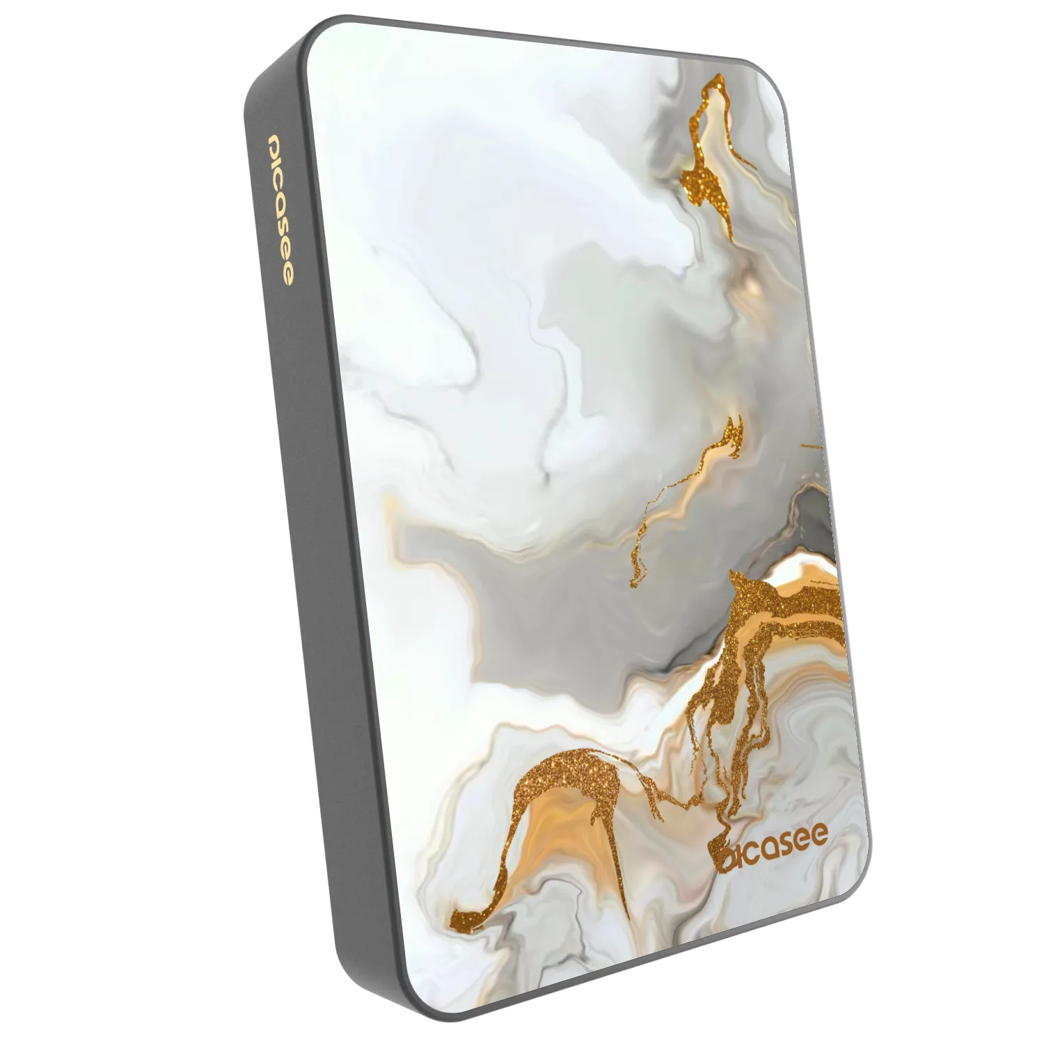 Picasee Powerbank mit MagSafe 10 000 mAh Grau - Her