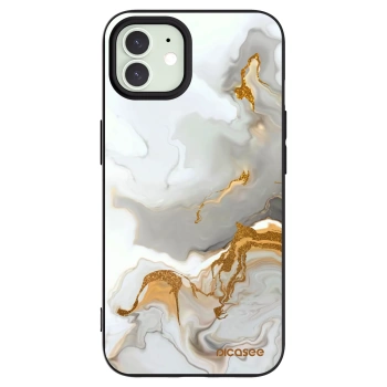 Picasee Apple iPhone 12 Hülle - Schwarzes Silikon - Her