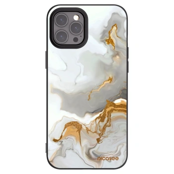 Picasee Apple iPhone 12 Pro Max Hülle - Schwarzes Silikon - Her