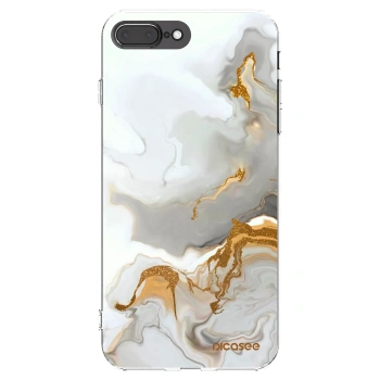 Picasee Apple iPhone 7 Plus Hülle - Transparentes Silikon - Her