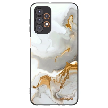 Picasee Samsung Galaxy A23 A236B 5G Hülle - Schwarzes Silikon - Her