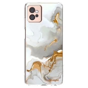 Picasee Motorola Moto G32 Hülle - Transparentes Silikon - Her