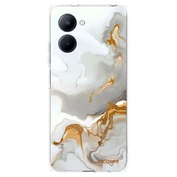 Picasee Realme C33 (2023) Hülle - Transparentes Silikon - Her
