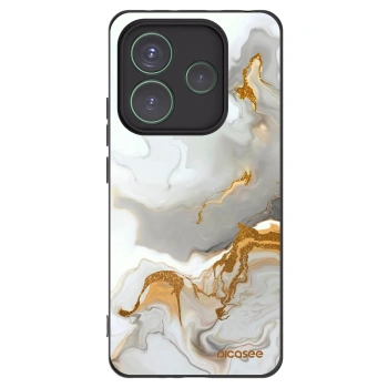 Picasee Xiaomi Redmi Note 14 5G Hülle - Schwarzes Silikon - Her