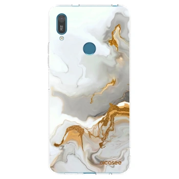 Picasee Huawei Y7 2019 Hülle - Transparentes Silikon - Her