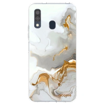 Picasee Samsung Galaxy A40 A405F Hülle - Transparentes Silikon - Her