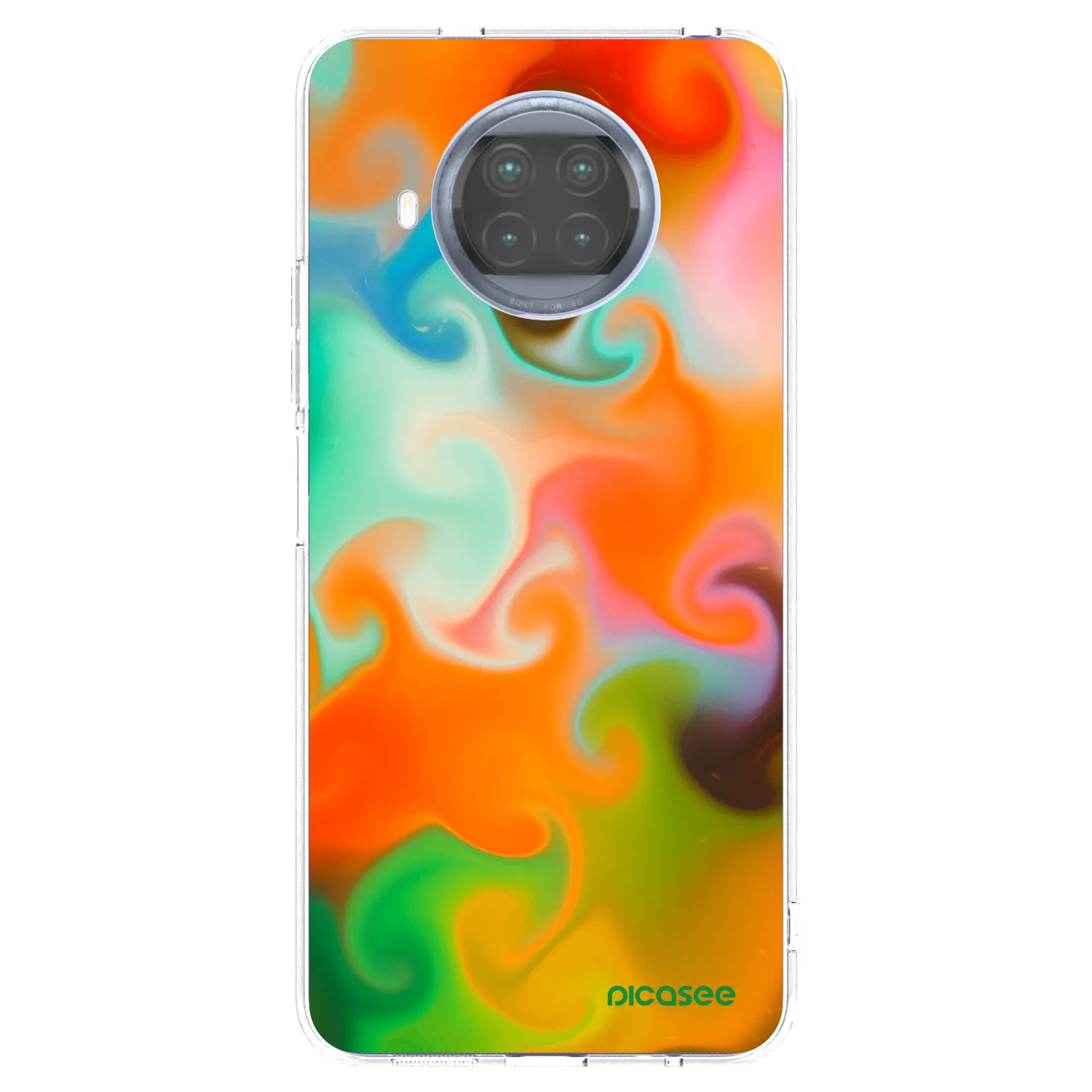 Picasee Xiaomi Mi 10T Lite Hülle - Transparentes Silikon - Juice