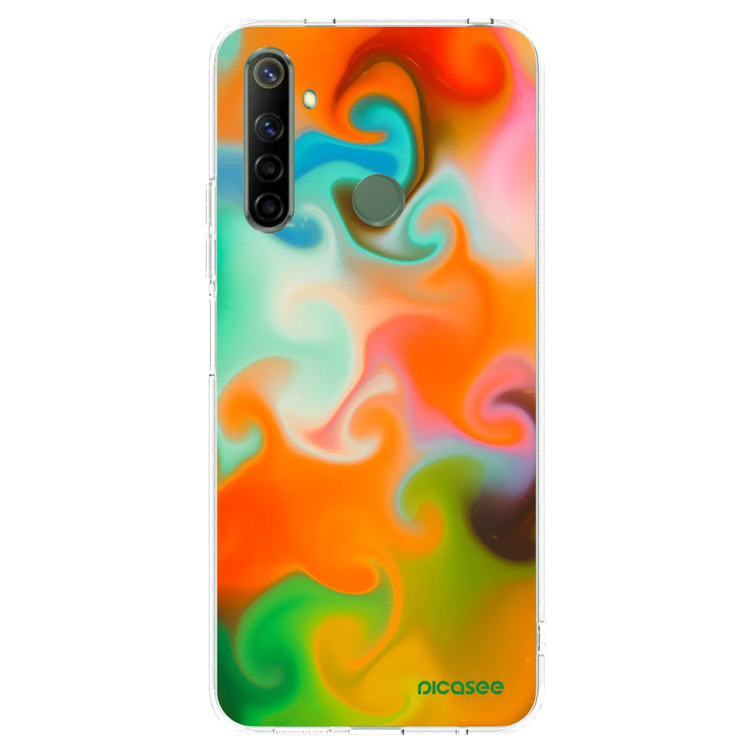 Picasee Realme 6i Hülle - Transparentes Silikon - Juice