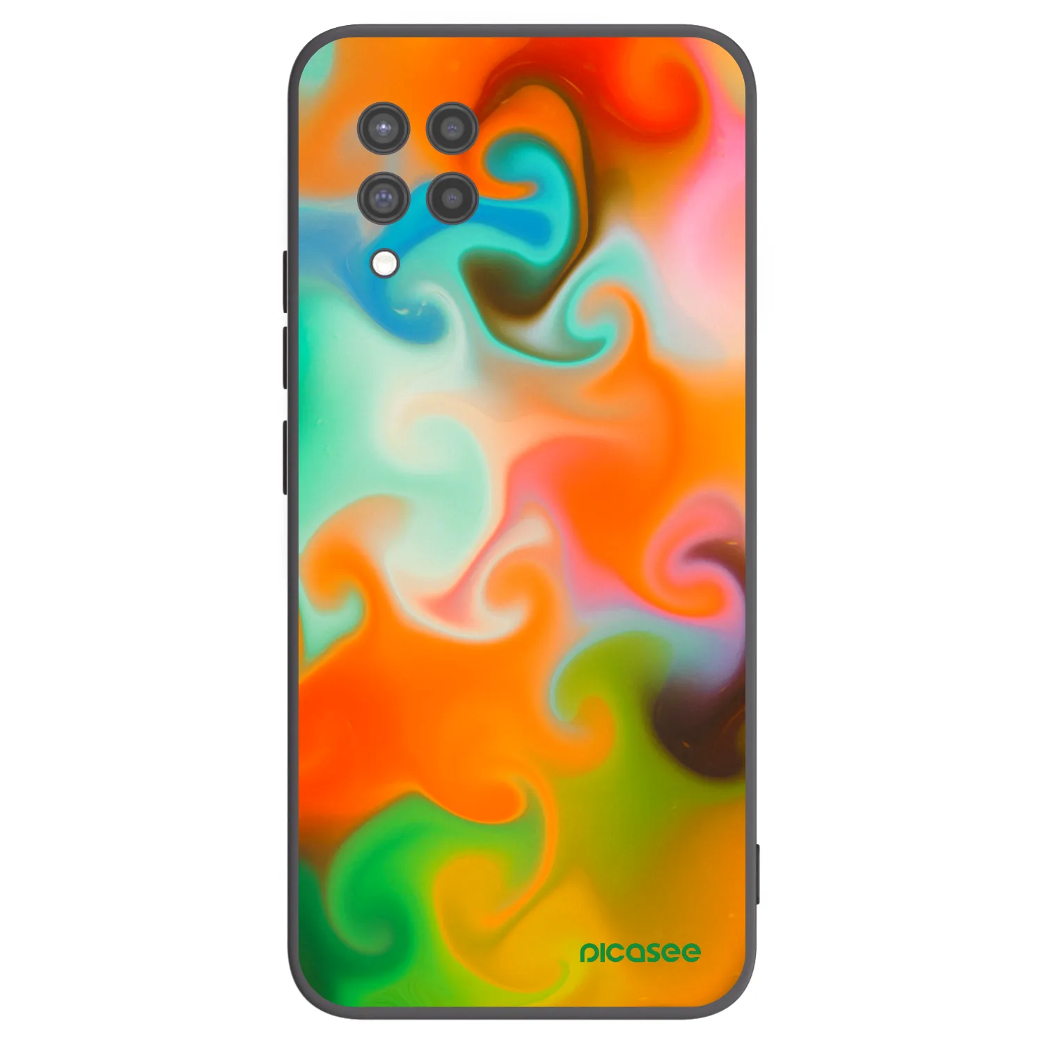 Picasee Samsung Galaxy A42 A426B Hülle - Schwarzes Silikon - Juice