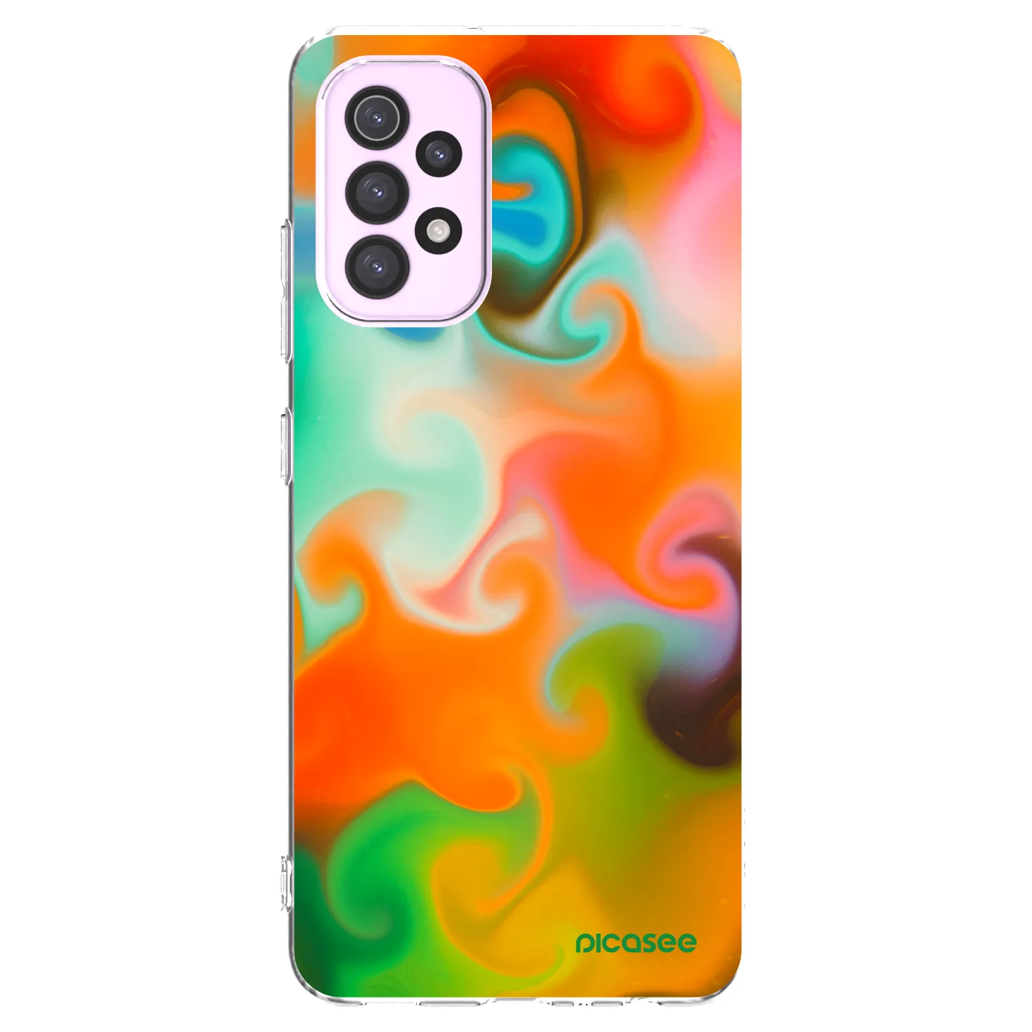 Picasee Samsung Galaxy A32 5G A326B Hülle - Transparentes Silikon - Juice