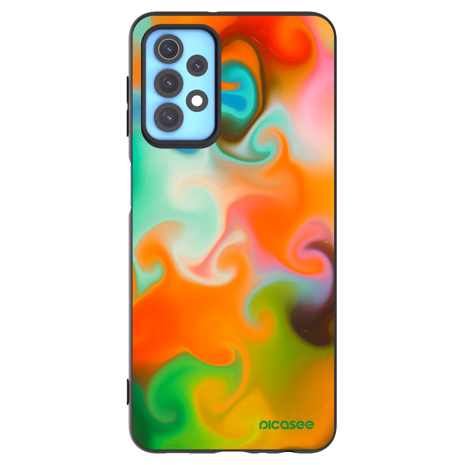 Picasee Samsung Galaxy A32 4G SM-A325F Hülle - Schwarzes Silikon - Juice