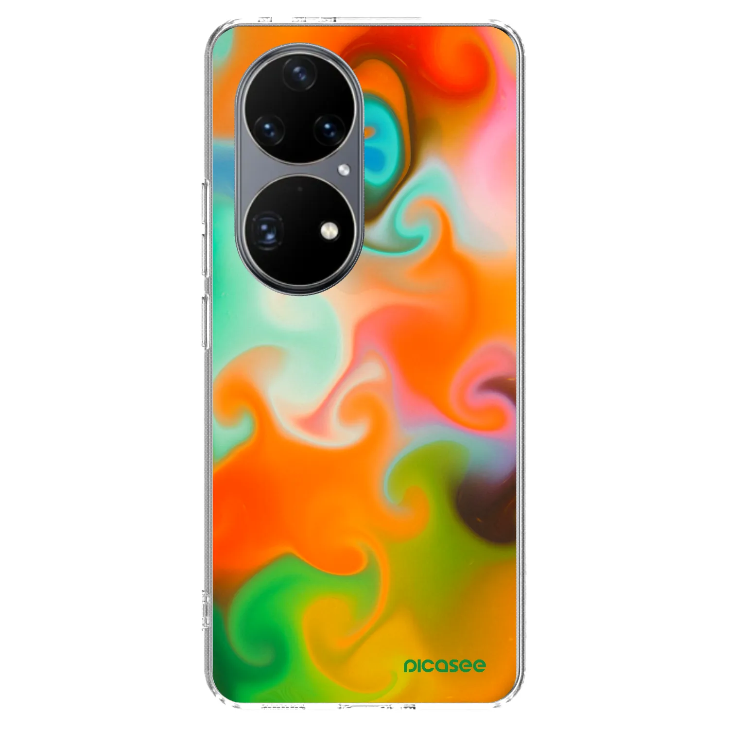 Picasee Huawei P50 Hülle - Transparentes Silikon - Juice
