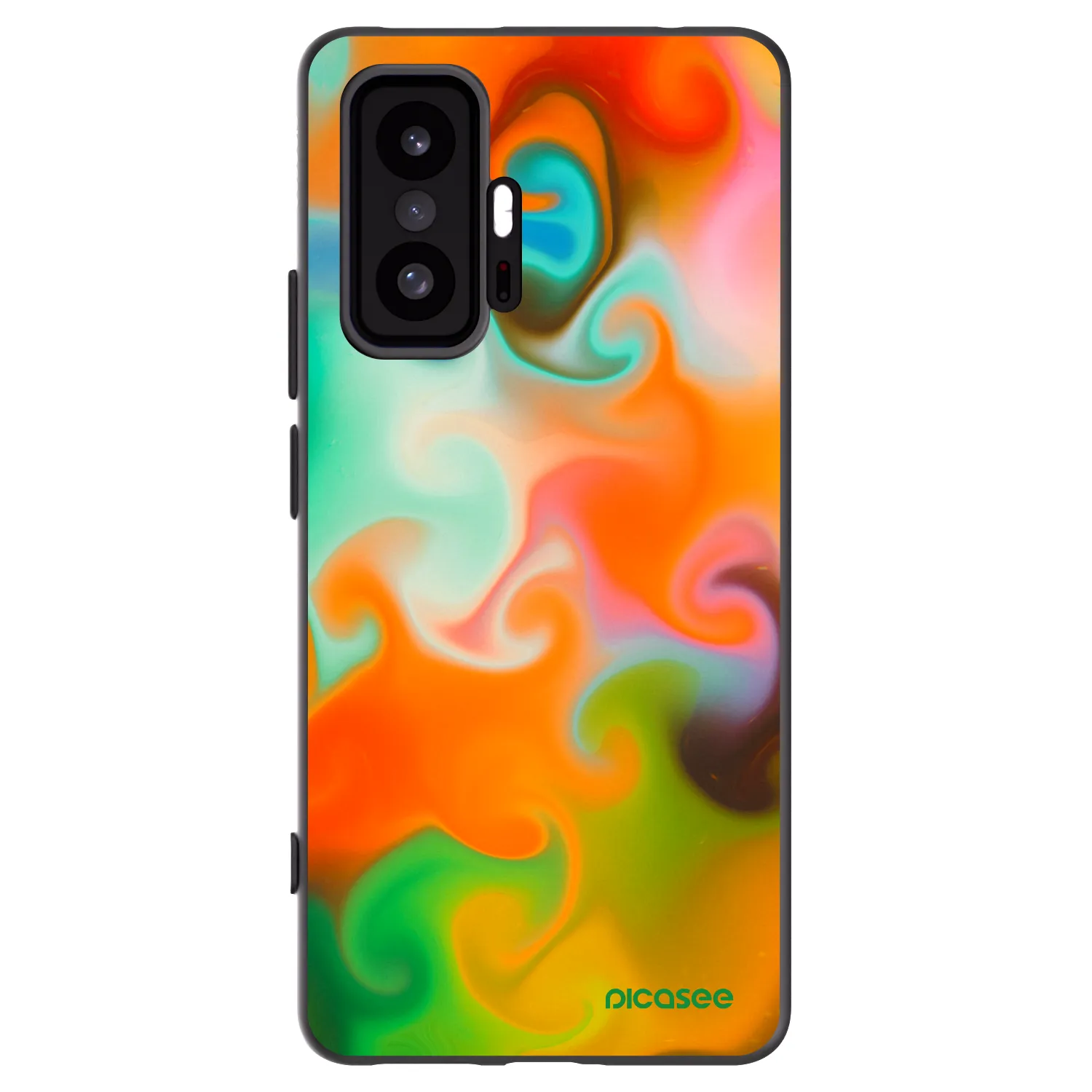 Picasee Xiaomi 11T Hülle - Schwarzes Silikon - Juice