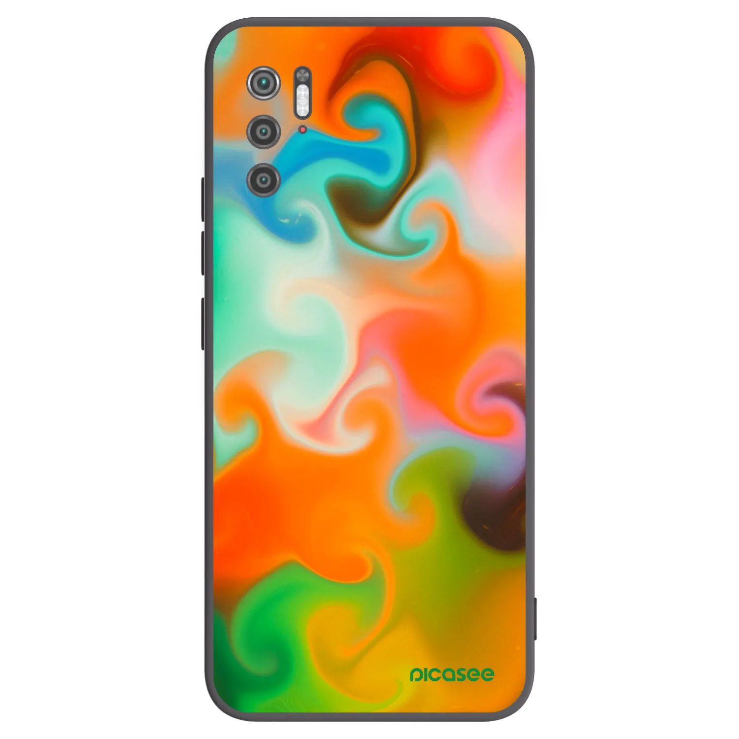Picasee Xiaomi Poco M3 Pro 5G Hülle - Schwarzes Silikon - Juice