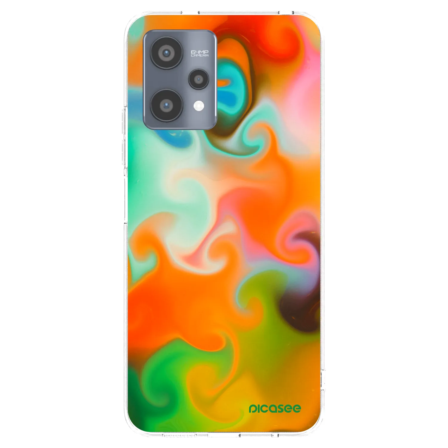 Picasee Realme 9 Pro 5G Hülle - Transparentes Silikon - Juice