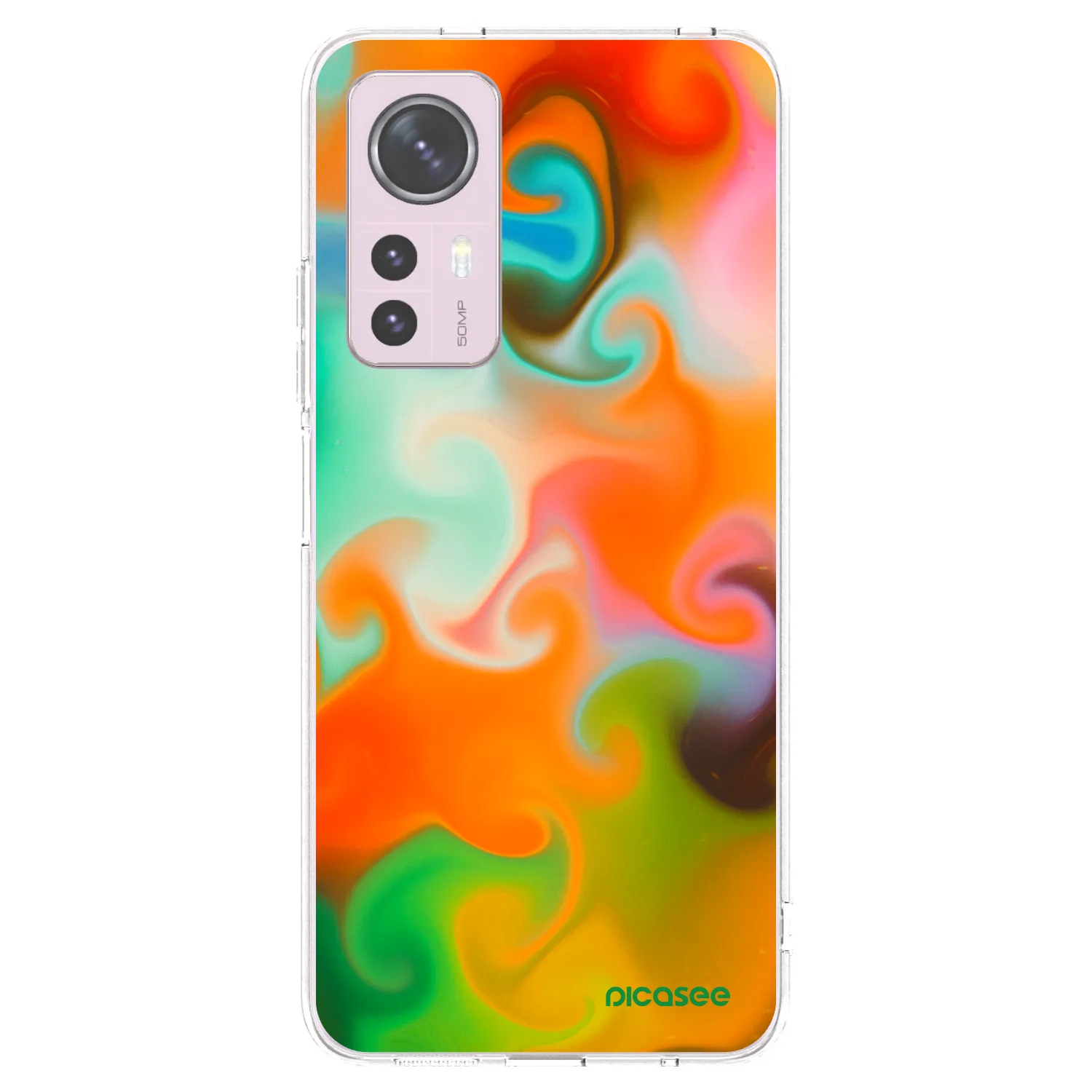 Picasee Xiaomi 12 Hülle - Transparentes Silikon - Juice
