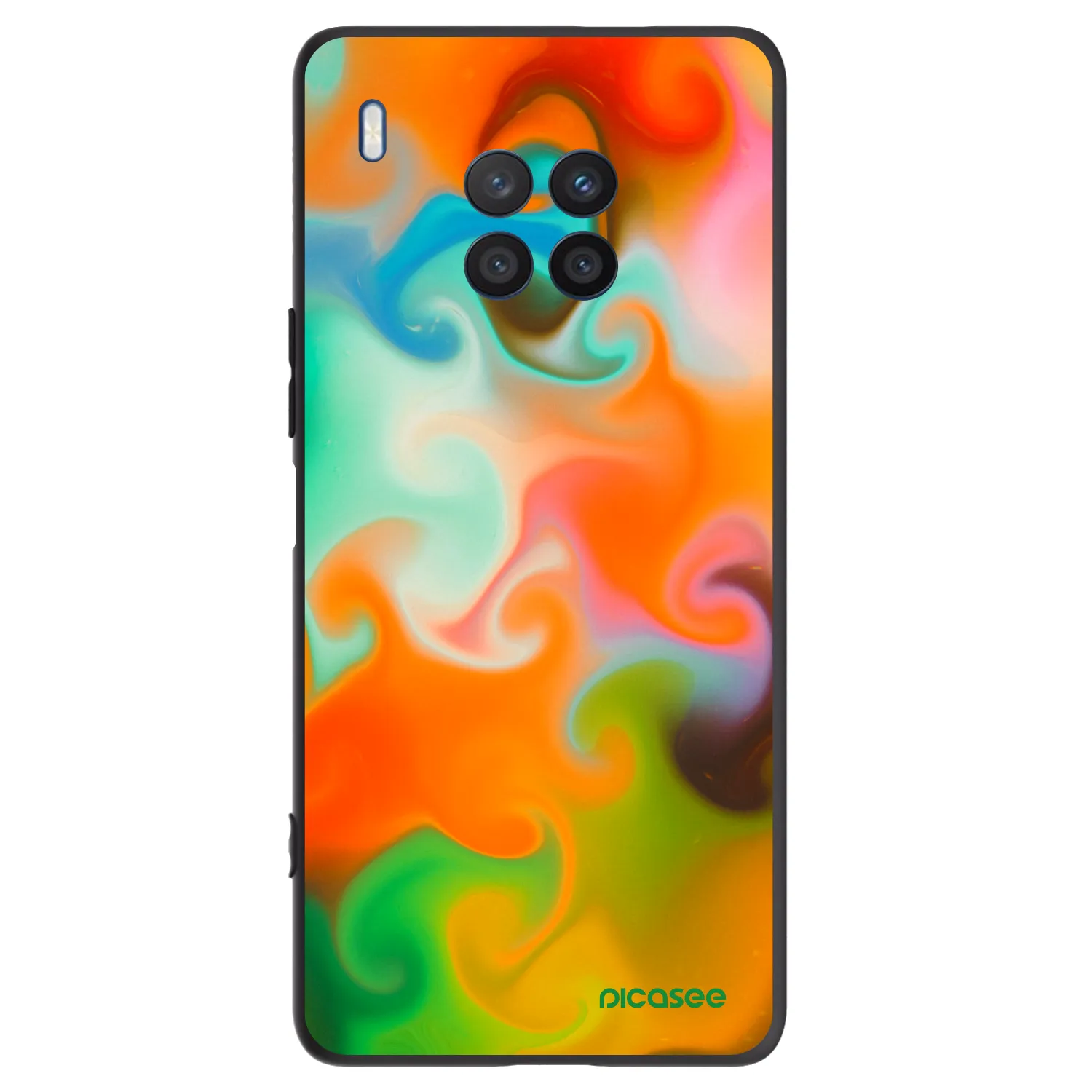 Picasee Honor 50 Lite Hülle - Schwarzes Silikon - Juice