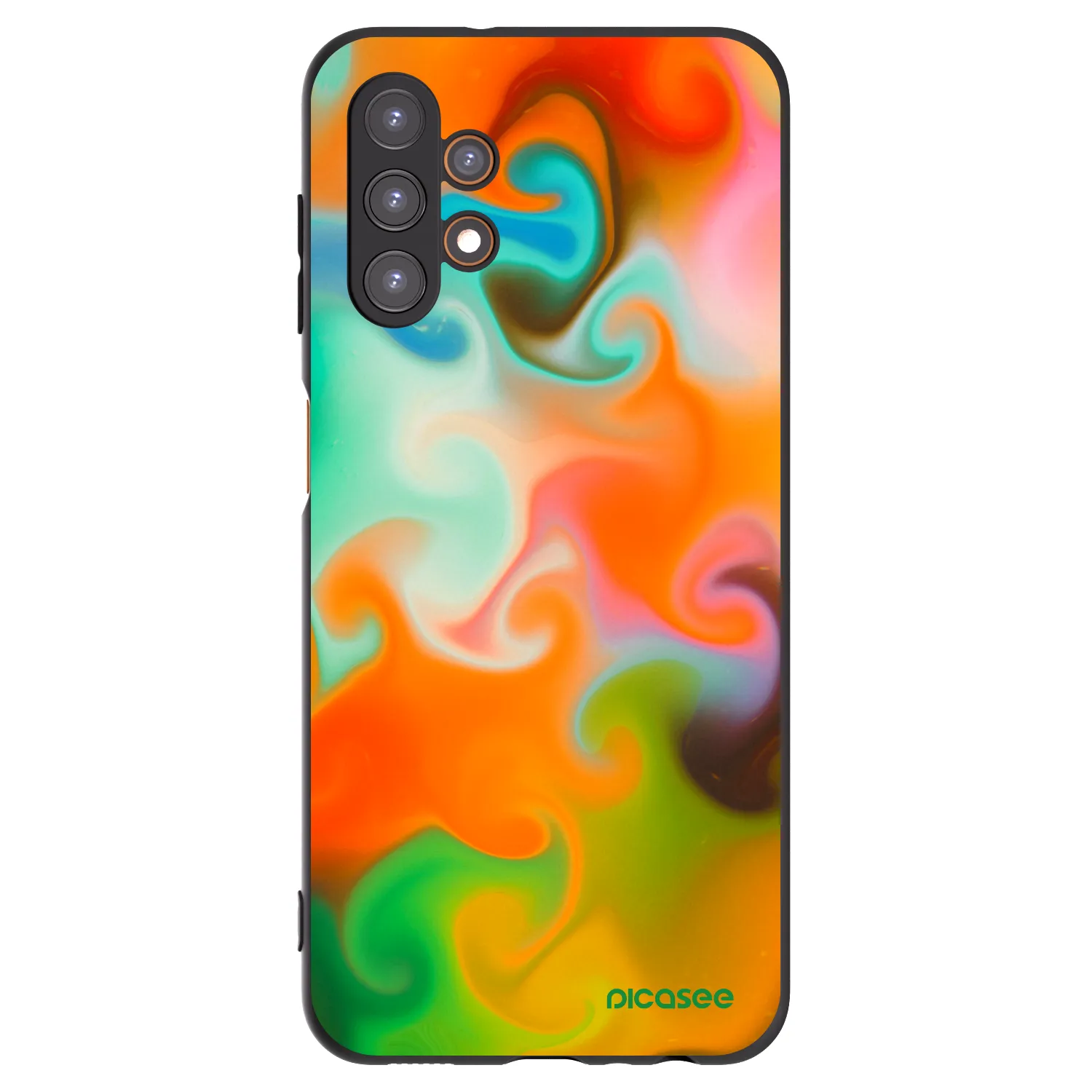 Picasee Samsung Galaxy A13 4G A135 Hülle - Schwarzes Silikon - Juice
