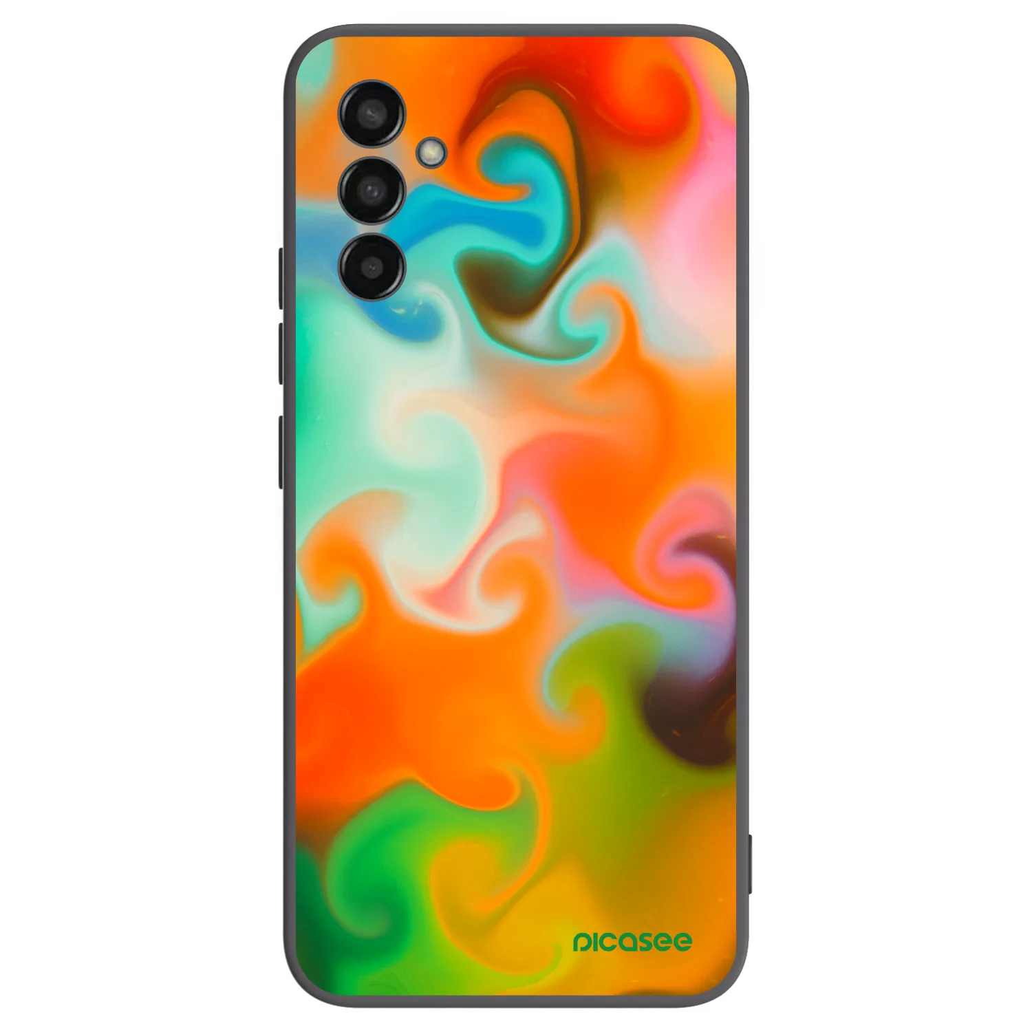 Picasee Samsung Galaxy M13 M135F Hülle - Schwarzes Silikon - Juice