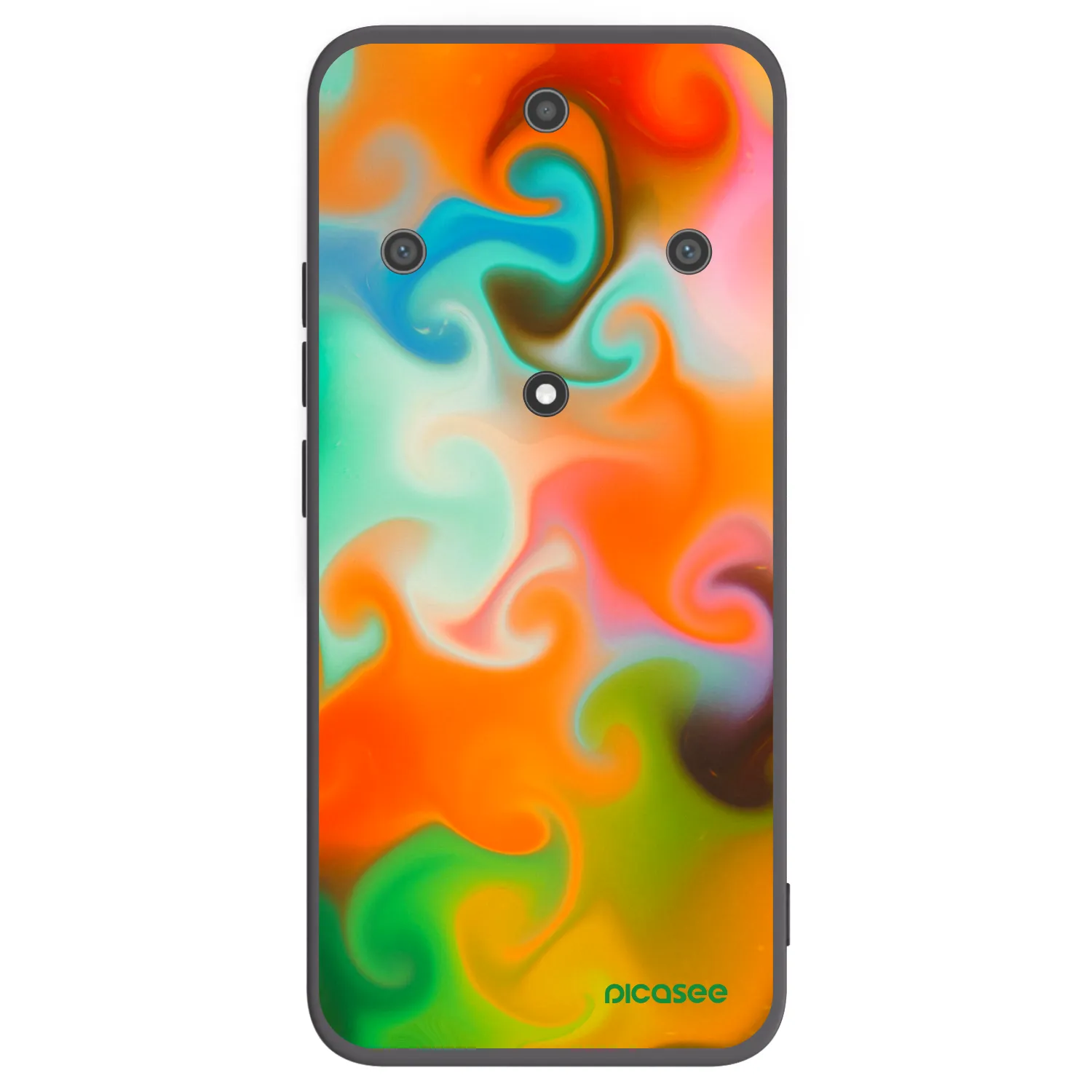 Picasee Honor Magic5 Lite 5G Hülle - Schwarzes Silikon - Juice