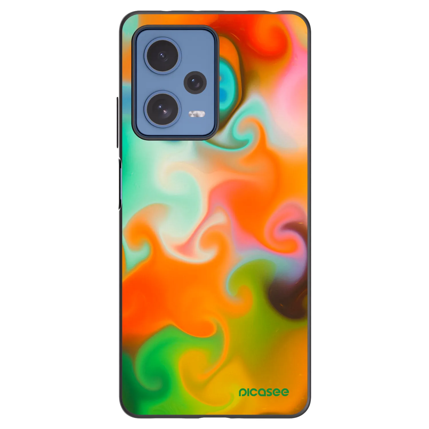 Picasee Xiaomi Redmi Note 12 Pro 5G Hülle - Schwarzes Silikon - Juice