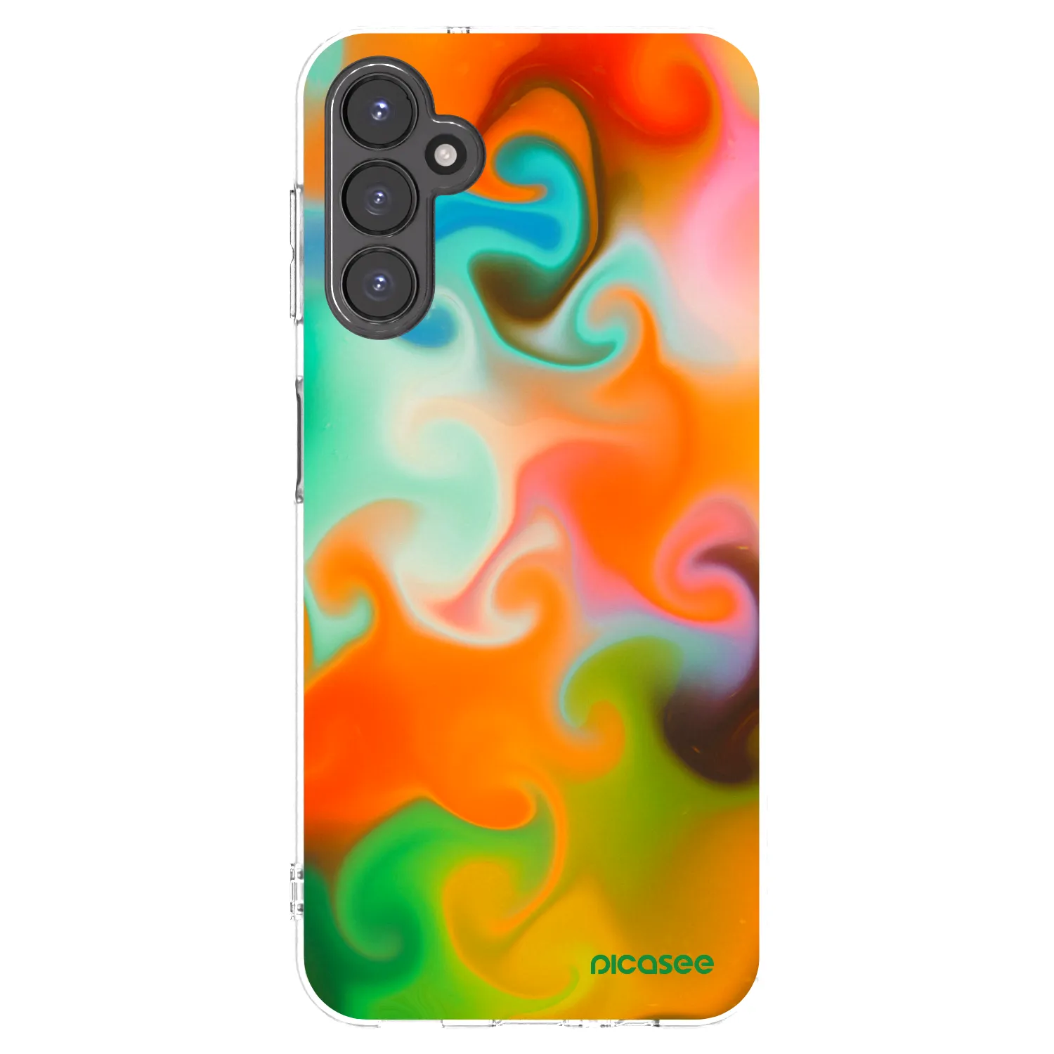 Picasee Samsung Galaxy A14 4G A145R Hülle - Transparentes Silikon - Juice