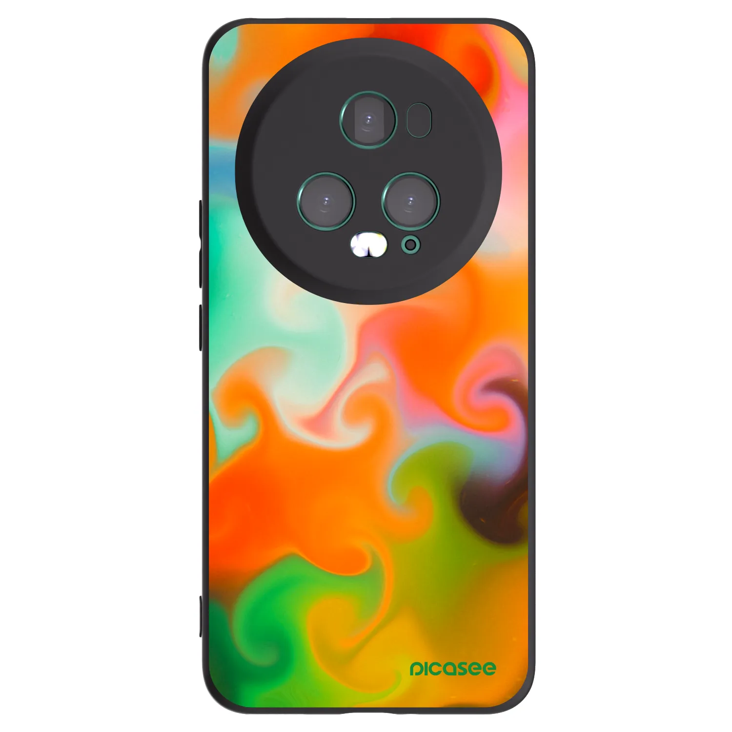 Picasee Honor Magic5 Pro Hülle - Schwarzes Silikon - Juice