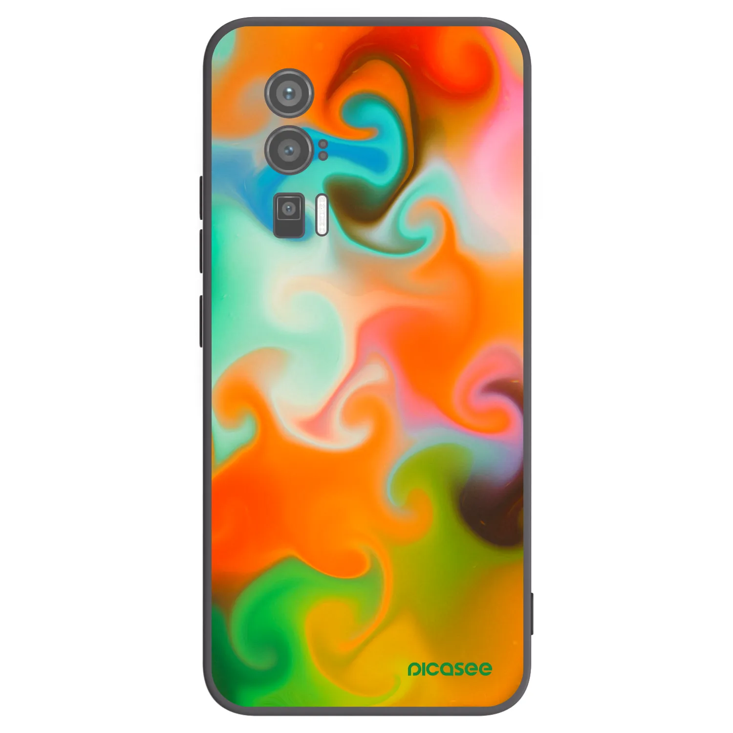 Picasee Xiaomi Poco F5 Pro 5G Hülle - Schwarzes Silikon - Juice