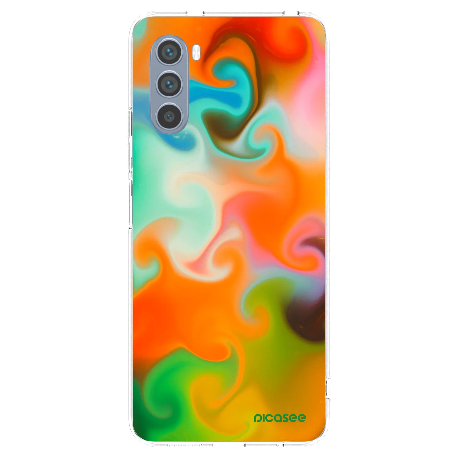Picasee Motorola Moto G62 Hülle - Transparentes Silikon - Juice