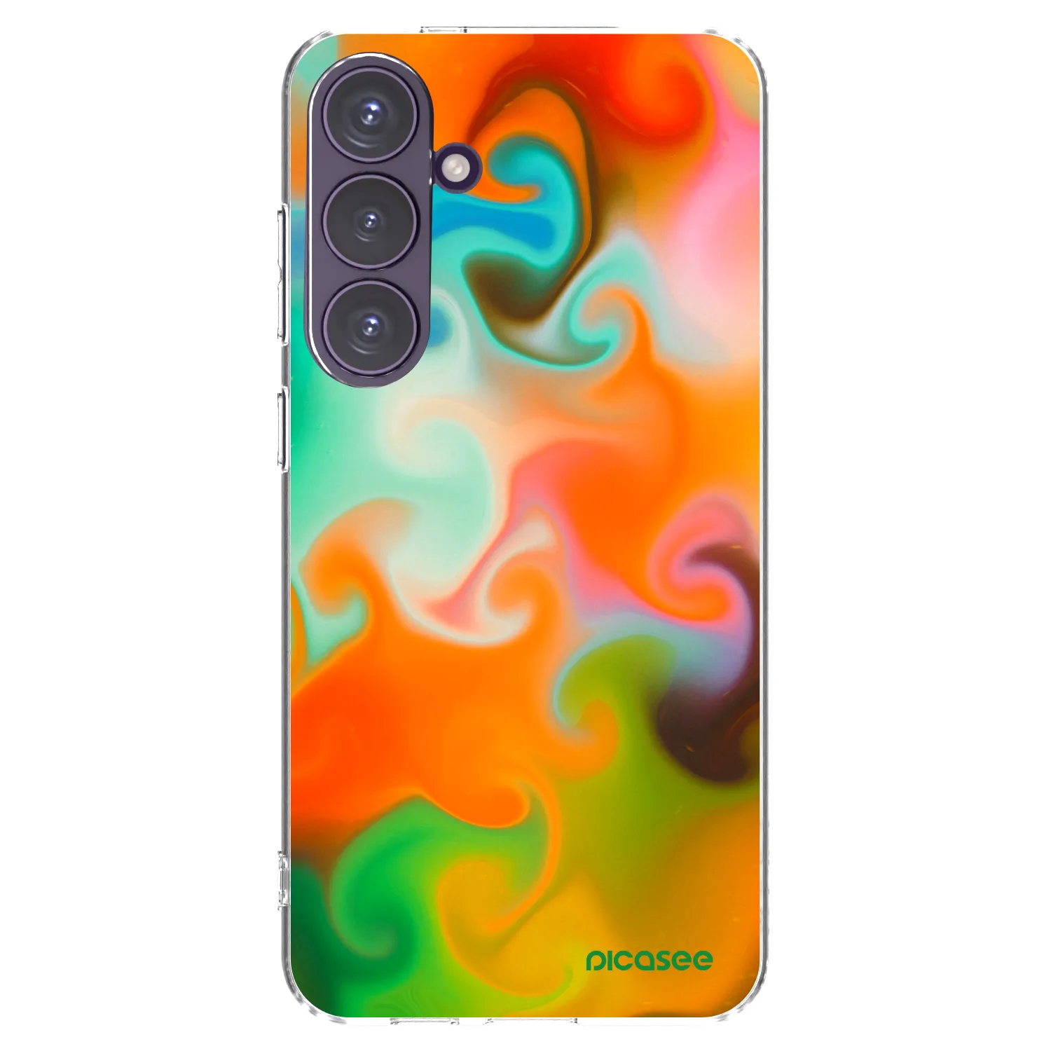 Picasee Samsung Galaxy S24+ S926B 5G Hülle - Transparentes Silikon - Juice