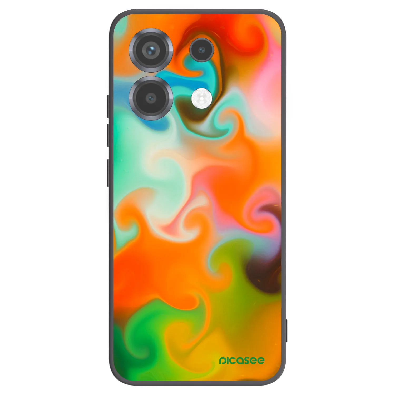 Picasee Xiaomi Poco X6 Hülle - Schwarzes Silikon - Juice