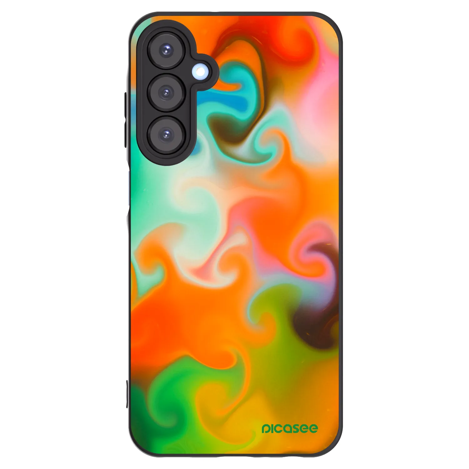 Picasee Samsung Galaxy A25 A256B 5G Hülle - Schwarzes Silikon - Juice